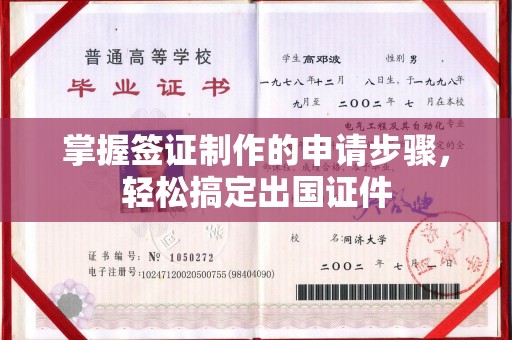 内蒙古掌握签证制作的申请步骤，轻松搞定出国证件