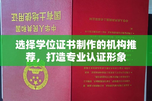 内蒙古选择学位证书制作的机构推荐，打造专业认证形象